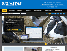 Tablet Screenshot of digi-star.com